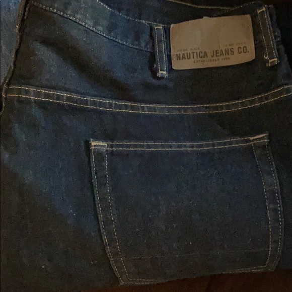 Nautica dark denim jeans “like new” 42x34 - Picture 2 of 3